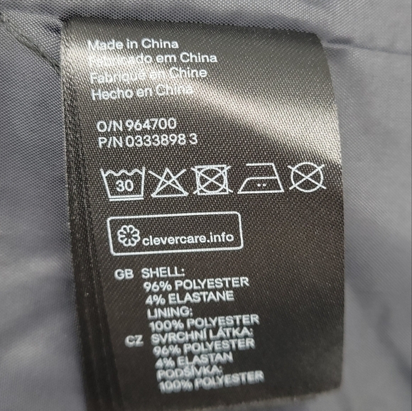 H&M Womens Tribal Pattern Print Long Blazer Size 2 - Picture 6 of 10